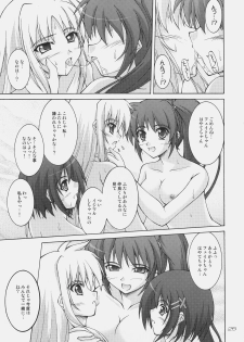 (C75) [SEITOKAISHITSU (Akimoto Dai)] Rokka wa Honjitsu mo Ijounashi (Mahou Shoujo Lyrical Nanoha) - page 23