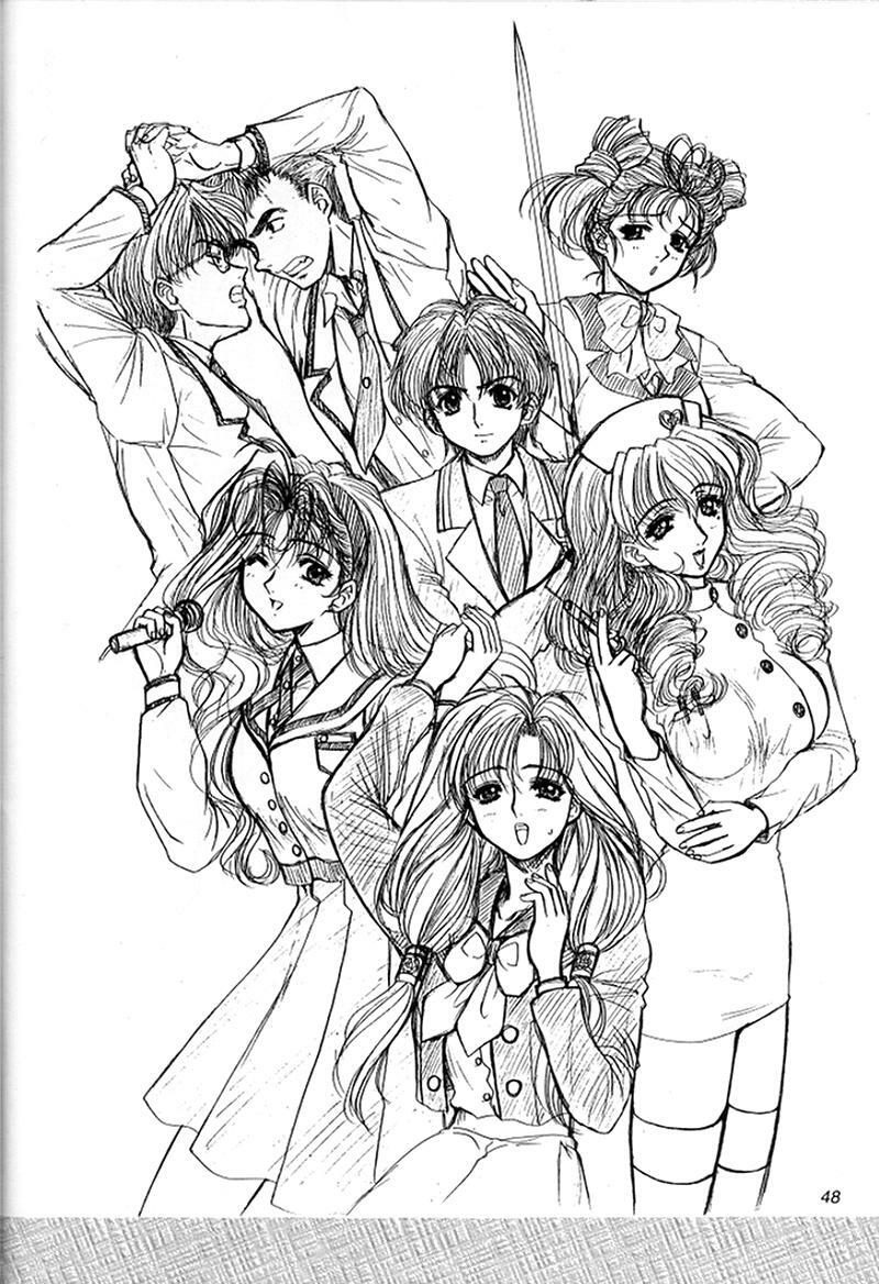 (SC4) [Fukumaden (Ohkami Tomoyuki)] Madan Musume Arashi (Doki Doki Pretty League) page 47 full