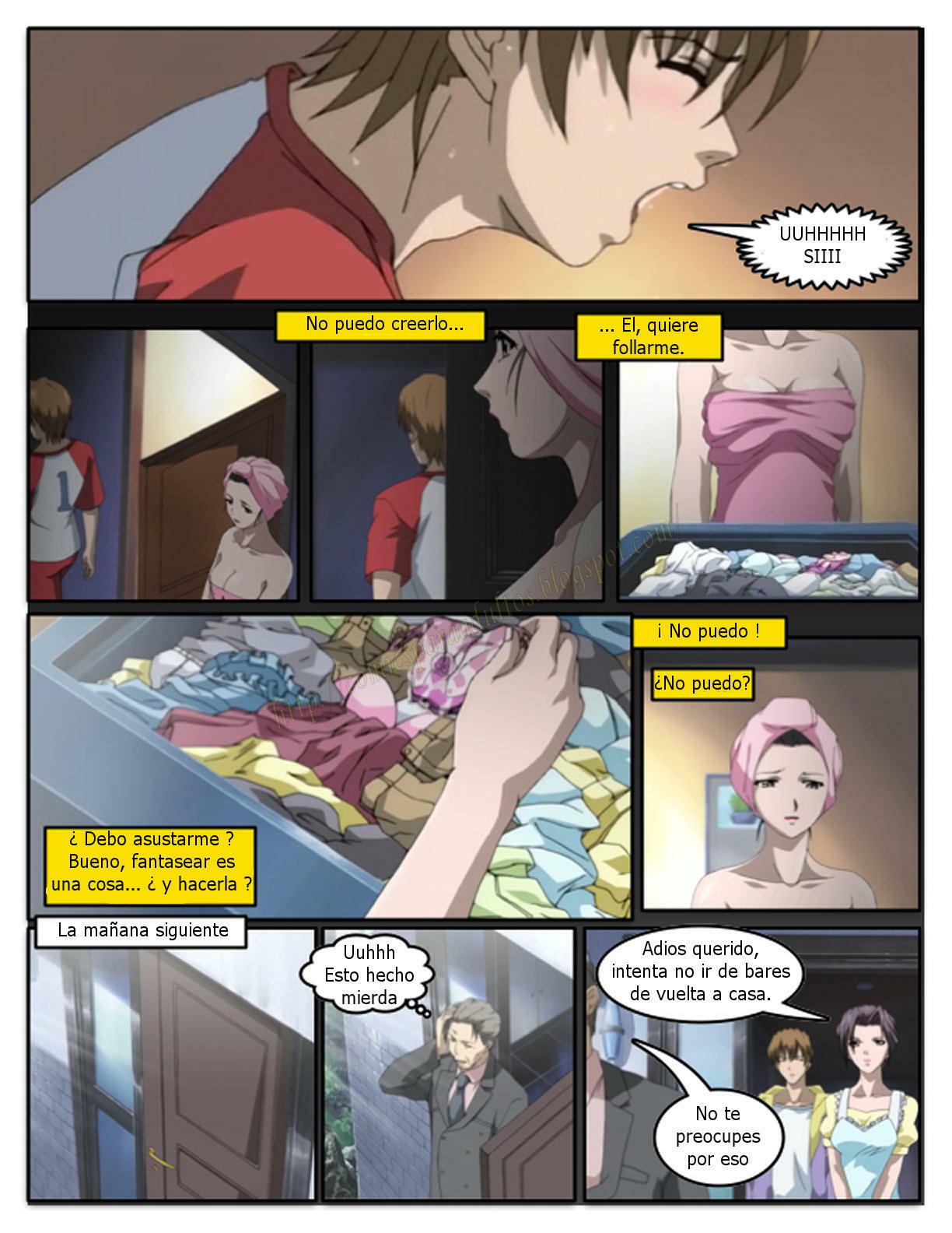 Submissive Mother #1 - Deseo oculto [Spanish] [Rewrite] [Rumaje] page 25 full