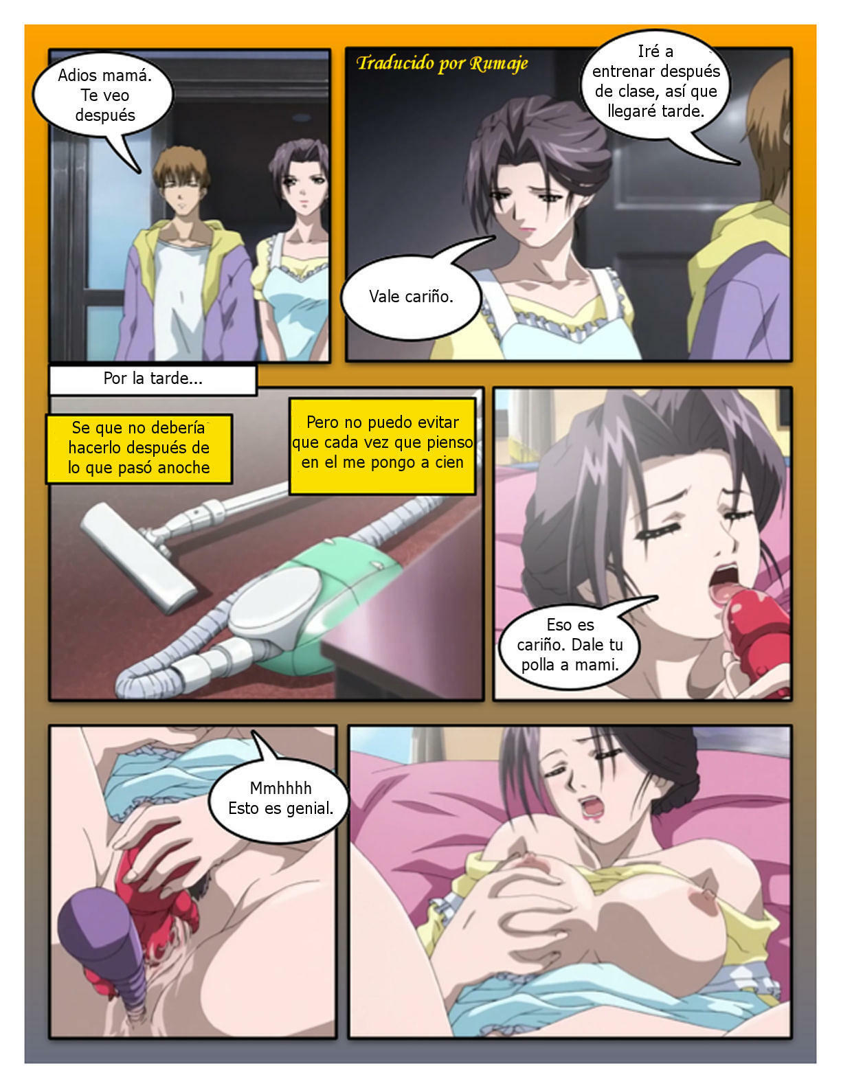 Submissive Mother #1 - Deseo oculto [Spanish] [Rewrite] [Rumaje] page 26 full