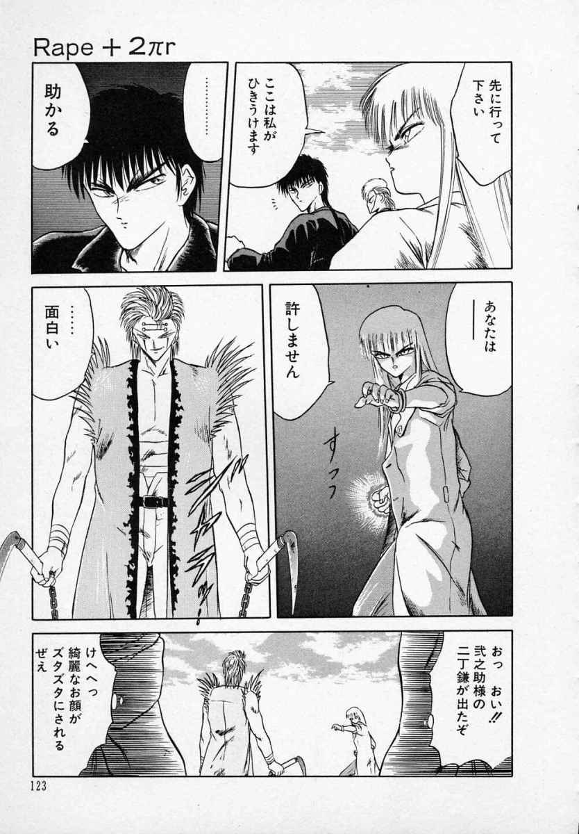 [Tennouji Kitsune] Rape + 2πr Vol 3 page 128 full
