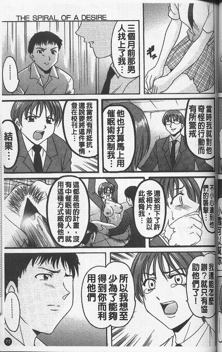 [Hoshino Ryuichi] Yokubou no Rasen - The Spiral of a Desire | 慾望螺旋 [Chinese] page 81 full