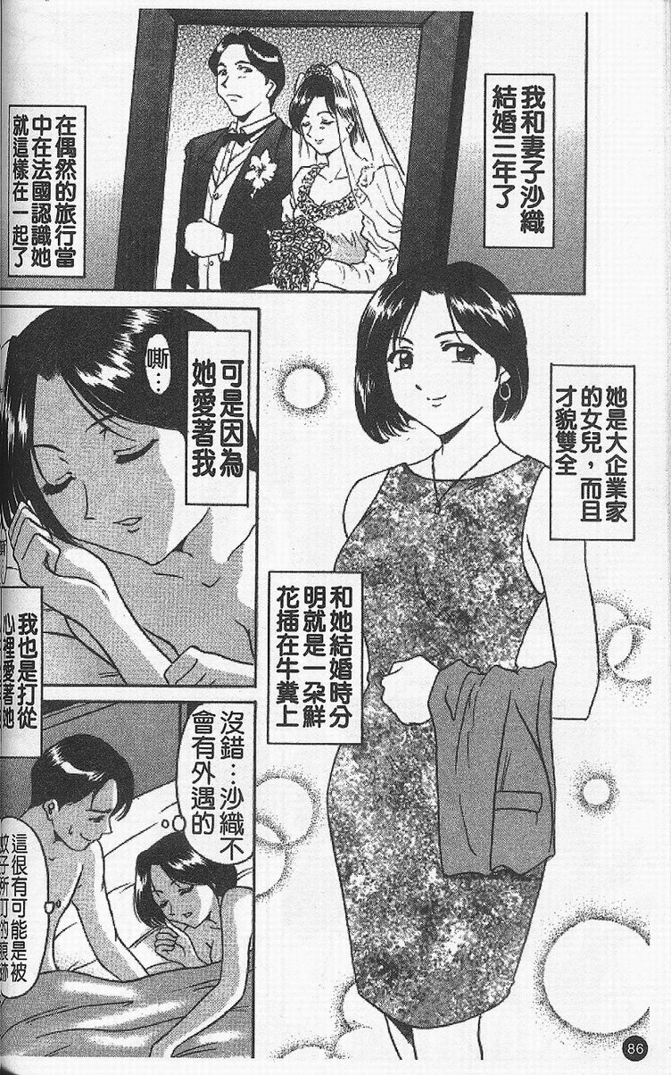 [Hoshino Ryuichi] Yokubou no Rasen - The Spiral of a Desire | 慾望螺旋 [Chinese] page 90 full