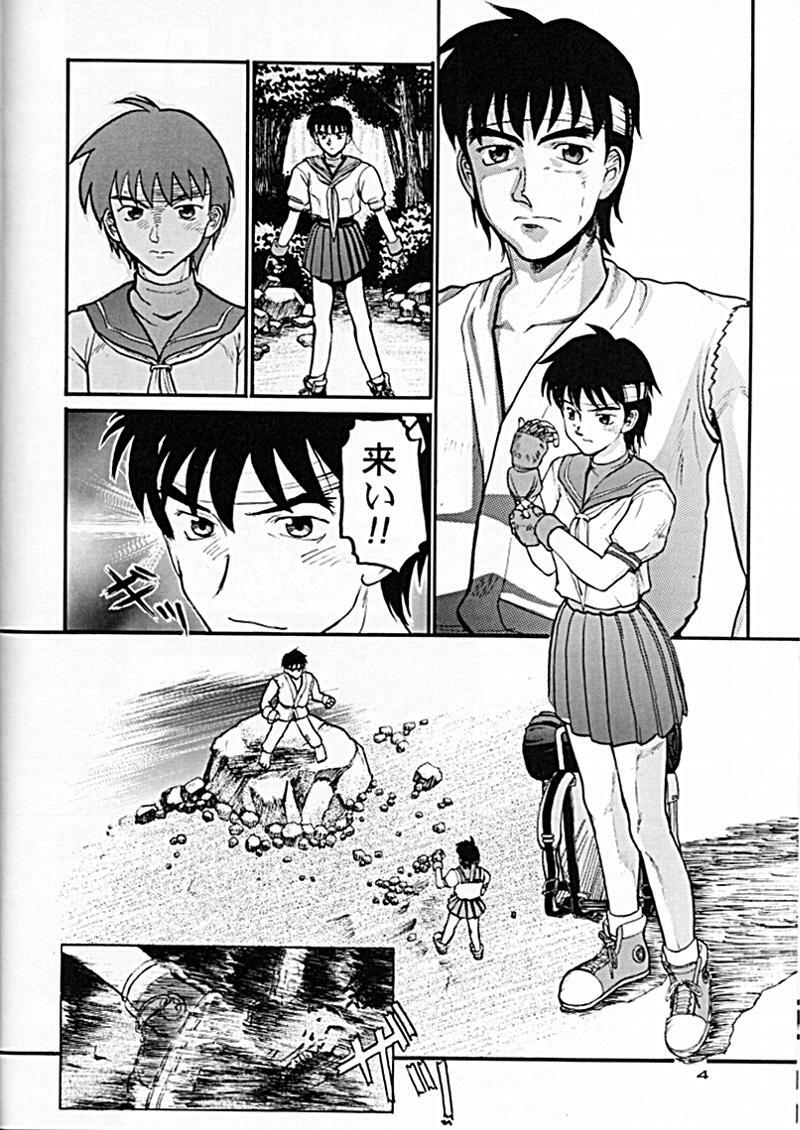 (CR24) [Sanazura Doujinshi Hakkoujo (Sanazura Hiroyuki, Lopez Hakkinen)] Sanazura Hiroyuki no Shumi no Doujinshi 06 II' TURBO (Street Fighter) page 4 full