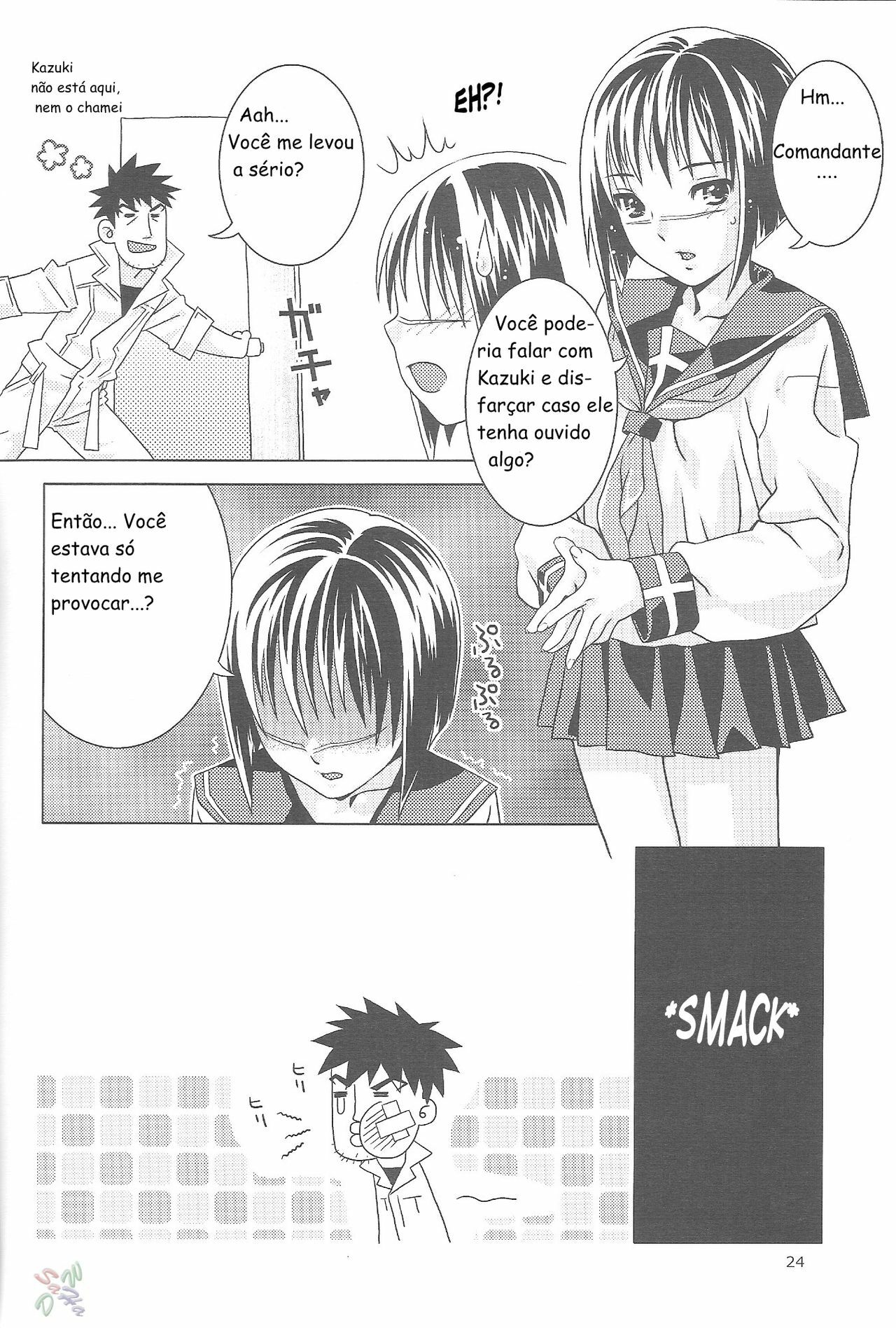 (ComiComi8) [Nekomataya (Nekomata Naomi)] Tetsu no Otome [A virgem de ferro] (Busou Renkin) [Portuguese-BR] page 23 full