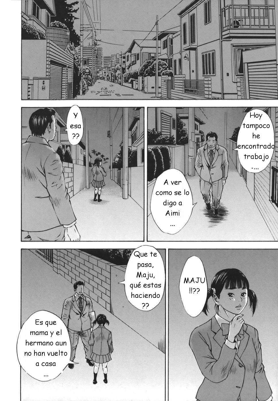 [Hagiwara Yutarou] Kinshin Goukan - Near Relation Rapes [Spanish] [Joselillo] page 116 full