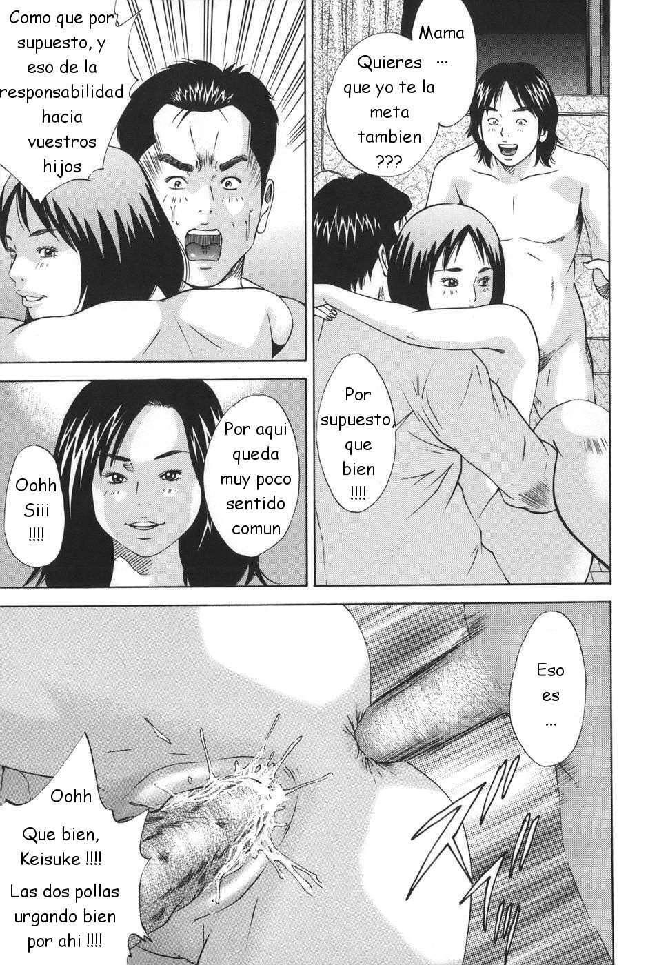 [Hagiwara Yutarou] Kinshin Goukan - Near Relation Rapes [Spanish] [Joselillo] page 121 full