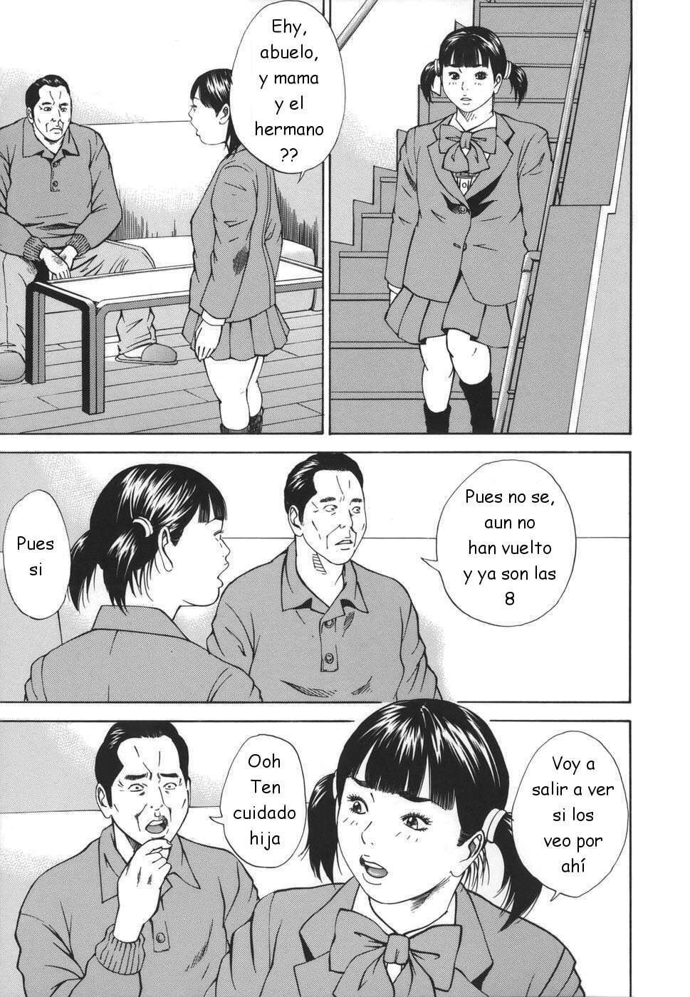 [Hagiwara Yutarou] Kinshin Goukan - Near Relation Rapes [Spanish] [Joselillo] page 127 full