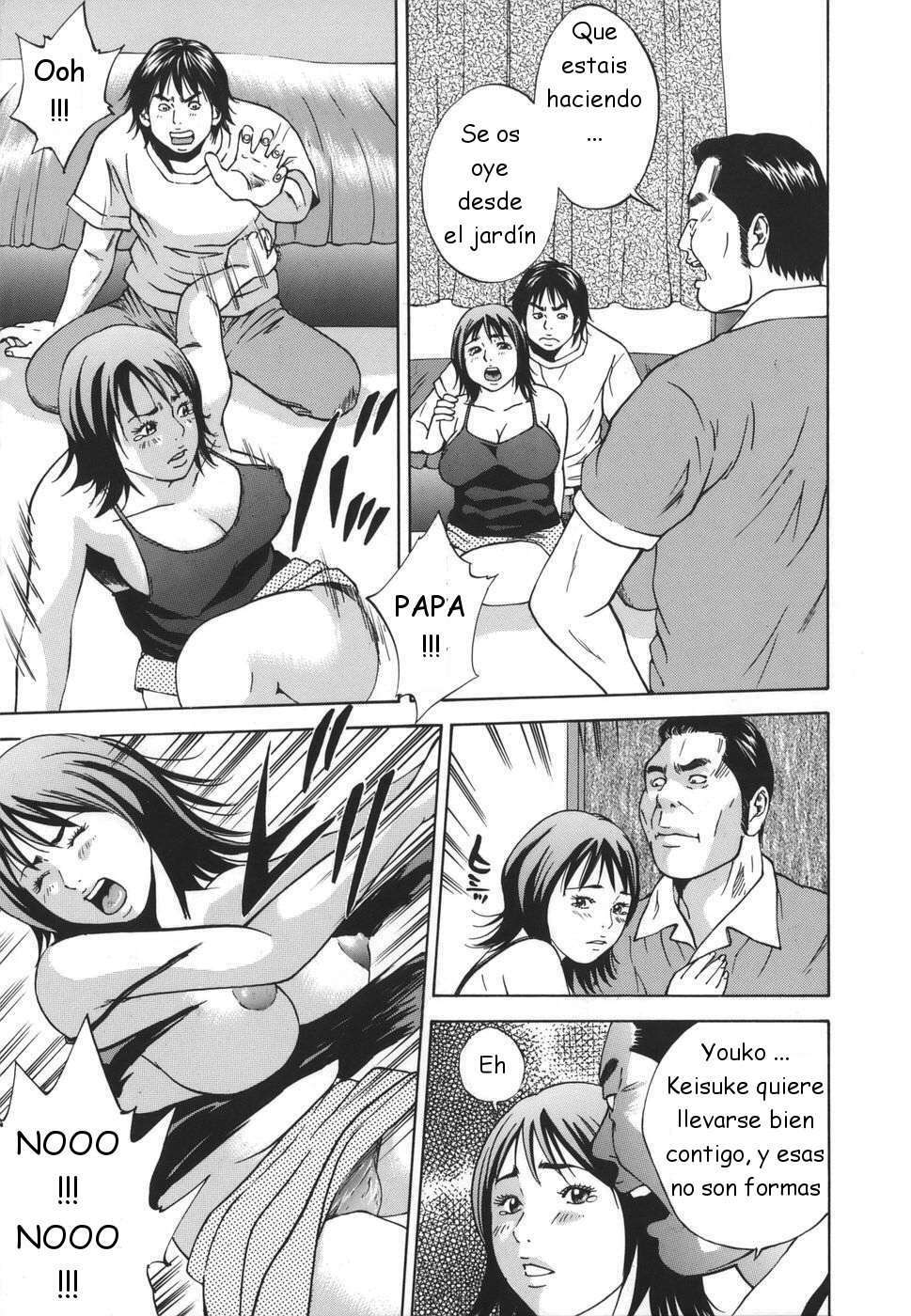 [Hagiwara Yutarou] Kinshin Goukan - Near Relation Rapes [Spanish] [Joselillo] page 15 full