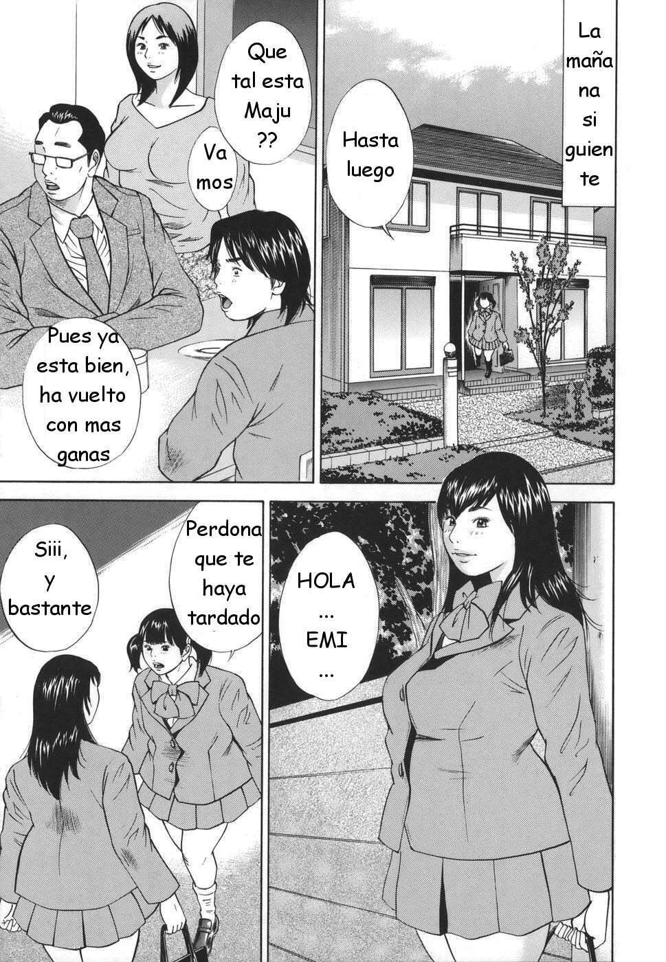 [Hagiwara Yutarou] Kinshin Goukan - Near Relation Rapes [Spanish] [Joselillo] page 165 full