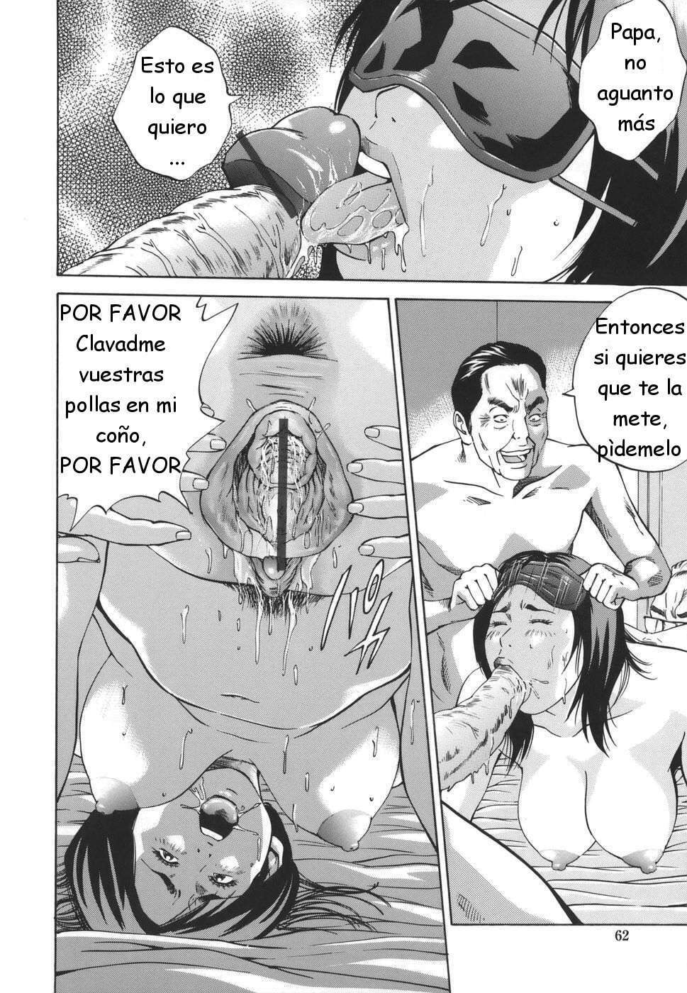 [Hagiwara Yutarou] Kinshin Goukan - Near Relation Rapes [Spanish] [Joselillo] page 62 full