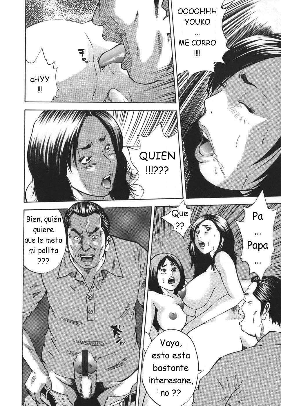 [Hagiwara Yutarou] Kinshin Goukan - Near Relation Rapes [Spanish] [Joselillo] page 80 full