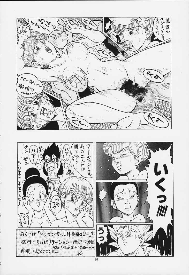 [Rehabilitation (Garland)] DRAGONBALL H Maki Ichi Ni Saihan (Dragon Ball Z) page 35 full