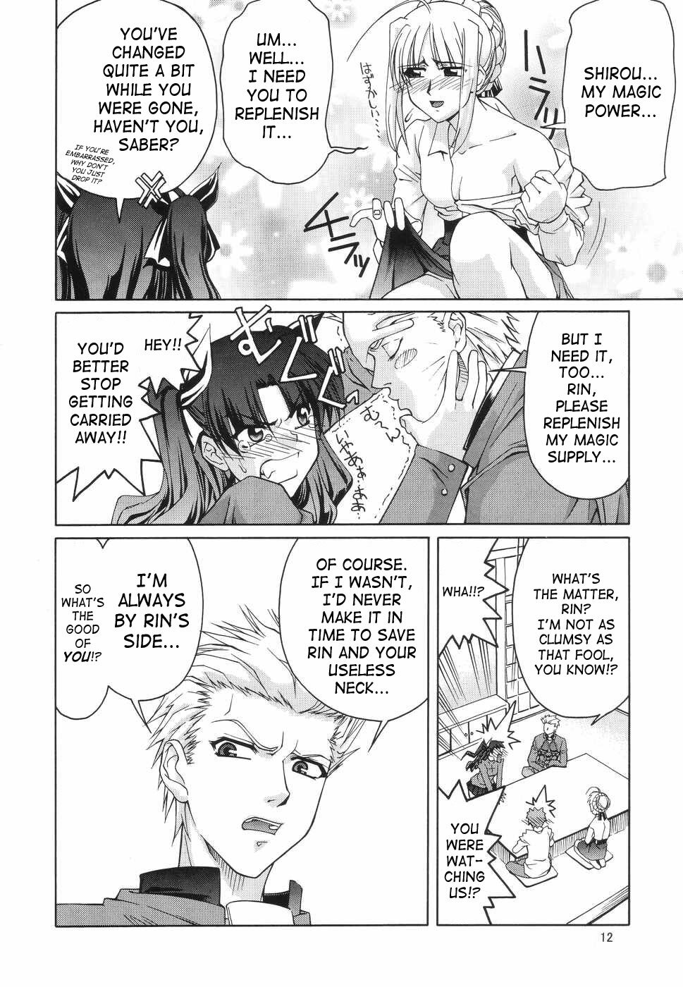 (CR35) [GOLD RUSH (Suzuki Address)] ~Femme Fatale~ (Fate/stay night) [English] [SaHa] page 11 full