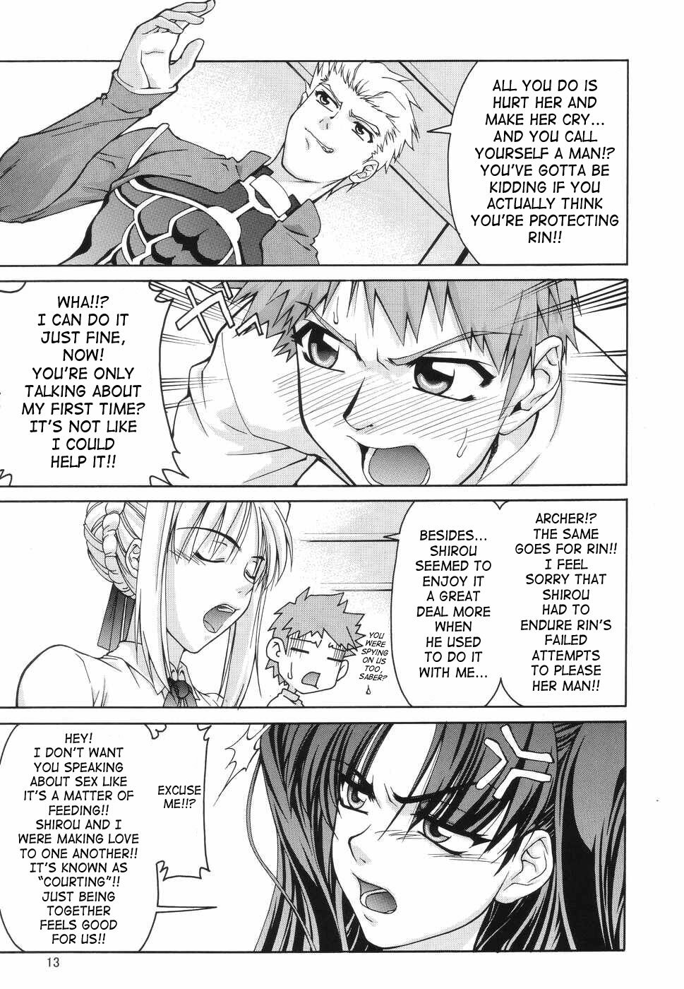 (CR35) [GOLD RUSH (Suzuki Address)] ~Femme Fatale~ (Fate/stay night) [English] [SaHa] page 12 full