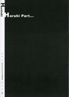 [Harukomachikan. (Nakazuki Yuuna)] Hunting! (Suzumiya Haruhi no Yuuutsu) [English] - page 20