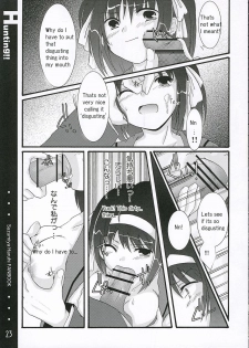 [Harukomachikan. (Nakazuki Yuuna)] Hunting! (Suzumiya Haruhi no Yuuutsu) [English] - page 22