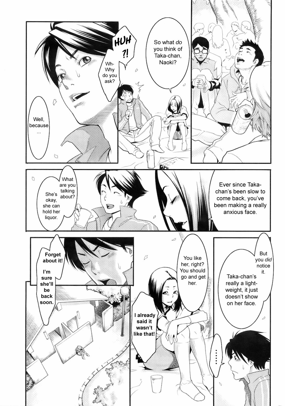 [Mikami Cannon] Sakura to Sake to Koigokoro | Cherry Blossoms & Sake & Love (Men's Young 2008-06) [English] [sirC] page 5 full