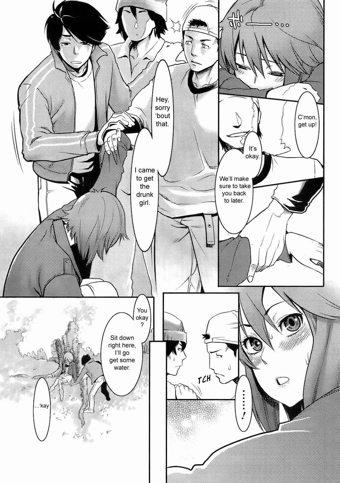 [Mikami Cannon] Sakura to Sake to Koigokoro | Cherry Blossoms & Sake & Love (Men's Young 2008-06) [English] [sirC] page 7 full