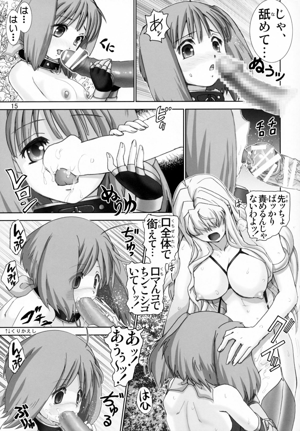 (ComiComi12) [Raijinkai (Haruki Genia)] Ranka no Jijou - Mesuinu Roshutsu Choukyou (Macross Frontier) page 14 full