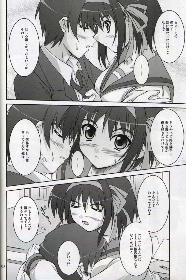 (C73) [Seitokaishitsu (Akimoto Dai)] Someday After The Rain (The Melancholy of Haruhi Suzumiya) page 8 full