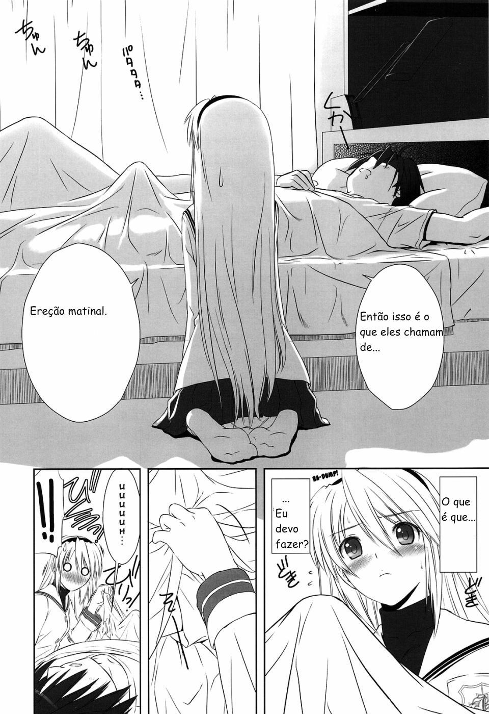 (C75) [T2 ART WORKS (Tony)] Botan Nabe | Erecão e Abuso Matinal (Clannad) [Portuguese-BR] [Hentai-Brasil] page 18 full