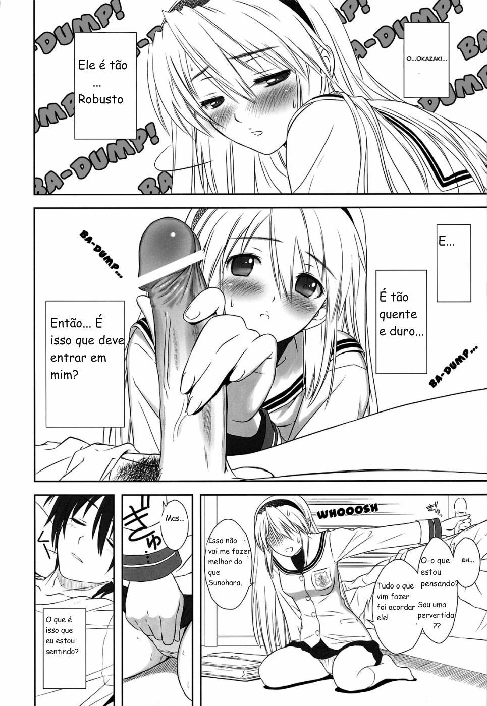 (C75) [T2 ART WORKS (Tony)] Botan Nabe | Erecão e Abuso Matinal (Clannad) [Portuguese-BR] [Hentai-Brasil] page 20 full