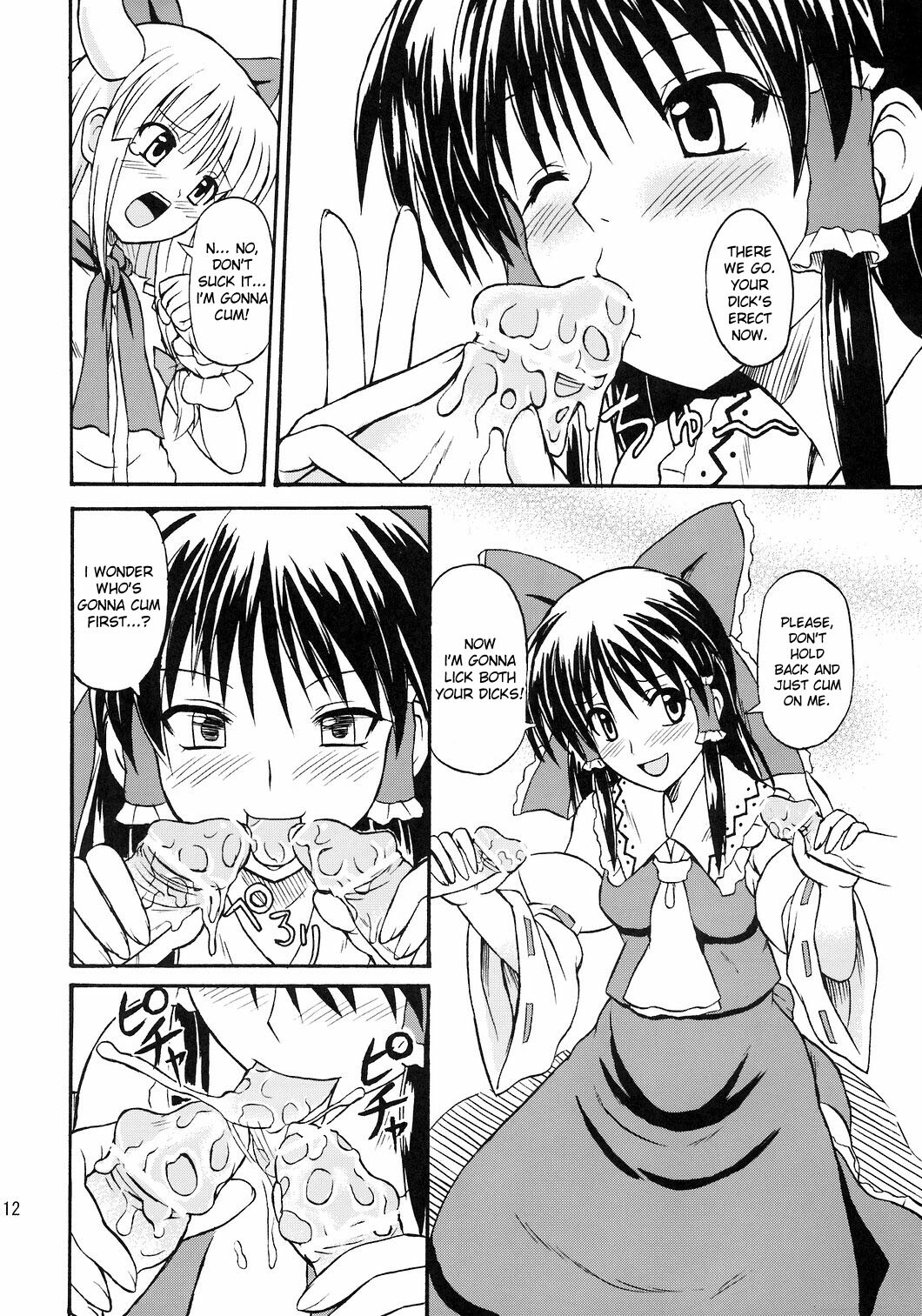 (Reitaisai 4) [Takakuya (Takaku Toshihiko)] Touhou Youjo Ranbu 8 | Touhou Enchantresses’ Dance 8 (Touhou Project) [English] page 12 full