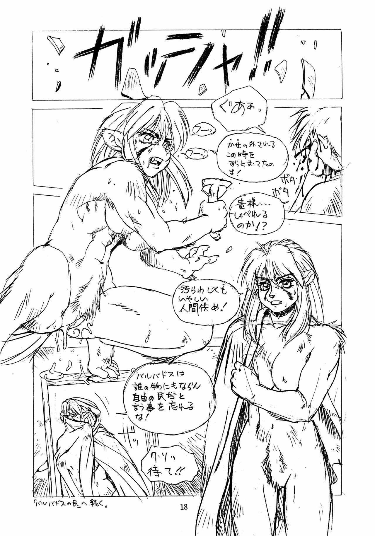 (C49) [Team Shuffle (Various)] Kemono no Sho Ni - Book of the Beasts 2 page 18 full