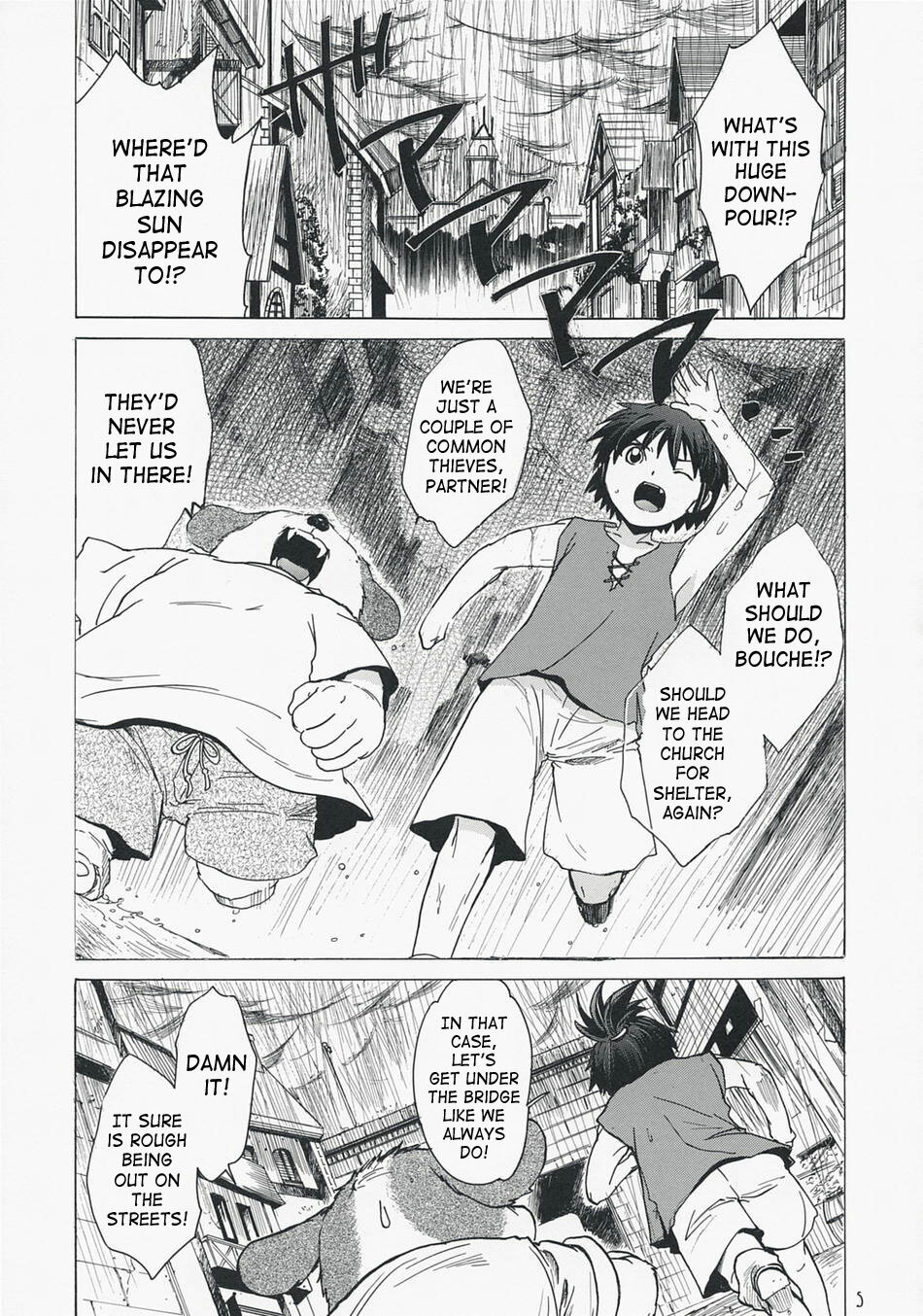 (C73) [Toko-ya (HEIZO, Kitoen)] Yasashii Uta 2 | Gentle Song 2 (Breath of Fire II) [English] page 4 full