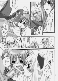 [Bakugeki Monkeys (Inugami Naoyuki)] Nano Mani (Mahou Shoujo Lyrical Nanoha) - page 10