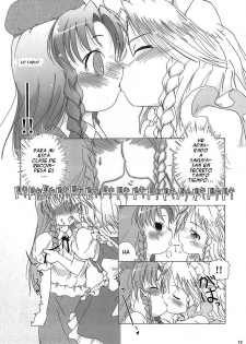 (CR37) [Gutenberg no Musume (ko.darts)] kajin komusume chuuka na pai pai (Touhou Project) [Spanish] - page 8