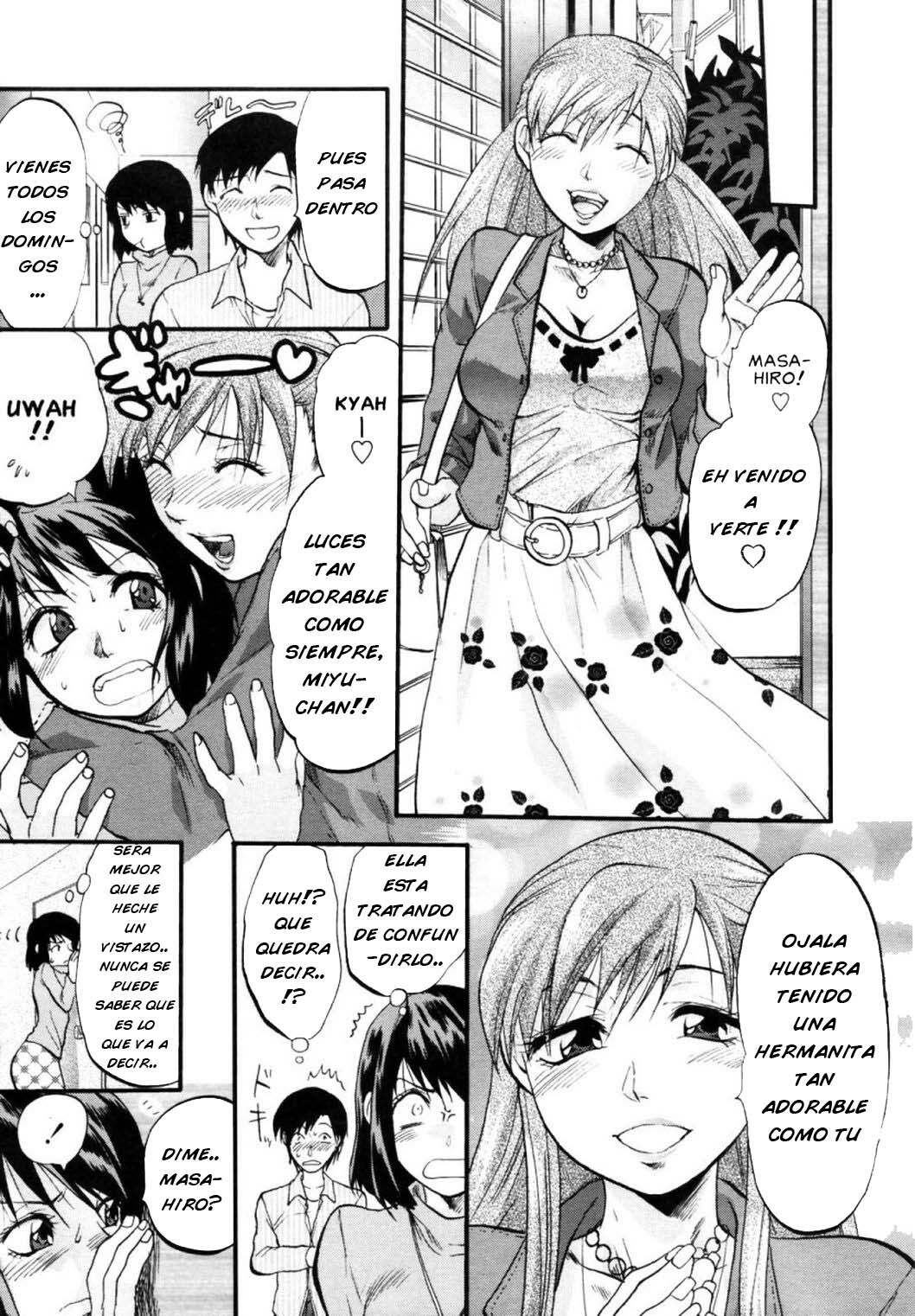 [Yuzuki N Dash] △HSS - Sankakkei Kareshi Kanojo Imouto - | Mi Hermana mi Novia y Yo (COMIC TENMA 2007-02) [Spanish] [Nerv1602] page 3 full