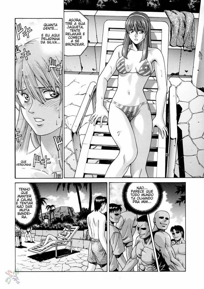 (CR37) [Human High-Light Film (Jacky Knee de Ukashite Punch x2 Summer de GO)] HITOMI (Dead or Alive) [Portuguese-BR] [GraphiComix] page 13 full