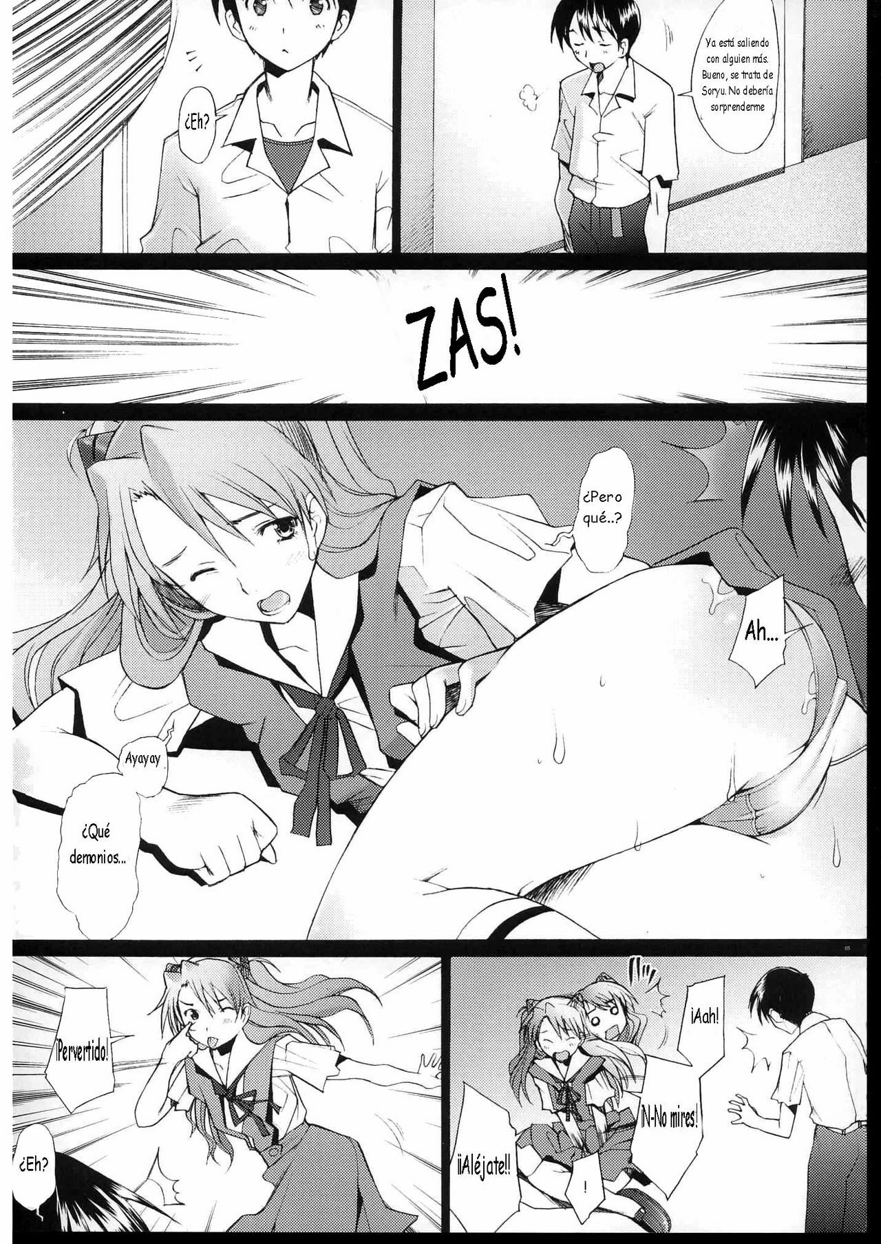 (C70) [Kohakutei (Sakai Hamachi)] More!3 (Evangelion) [Spanish] page 4 full