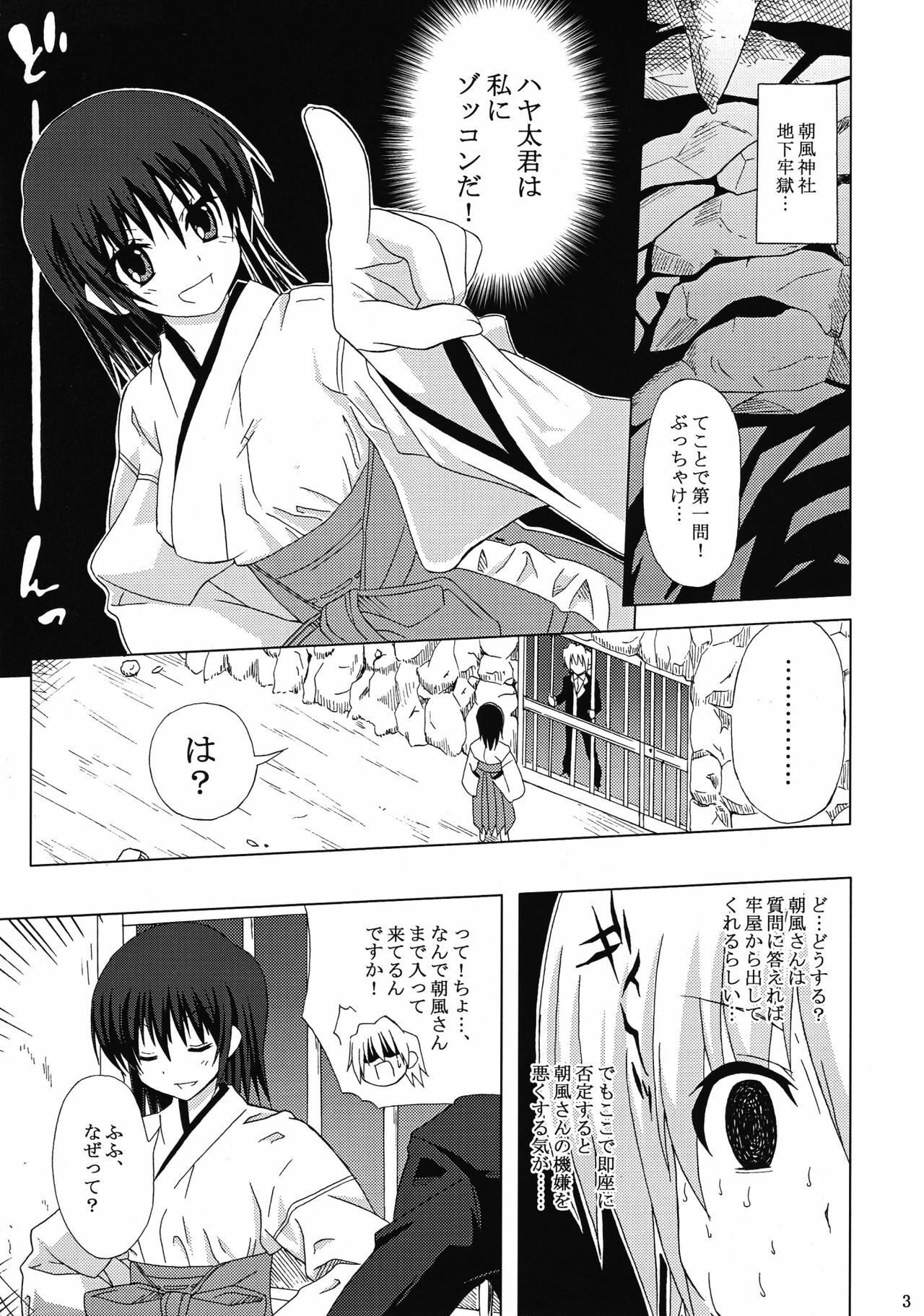 (CT12) [Many Menu (Kondate)] Zokkon Daro (Hayate No Gotoku) page 4 full