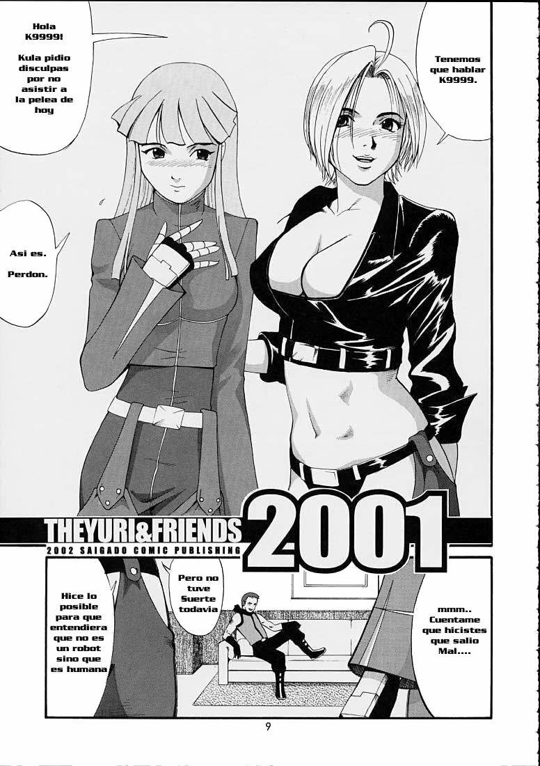 The Yuri & Friends 2001 [Spanish] [Rewrite] page 8 full