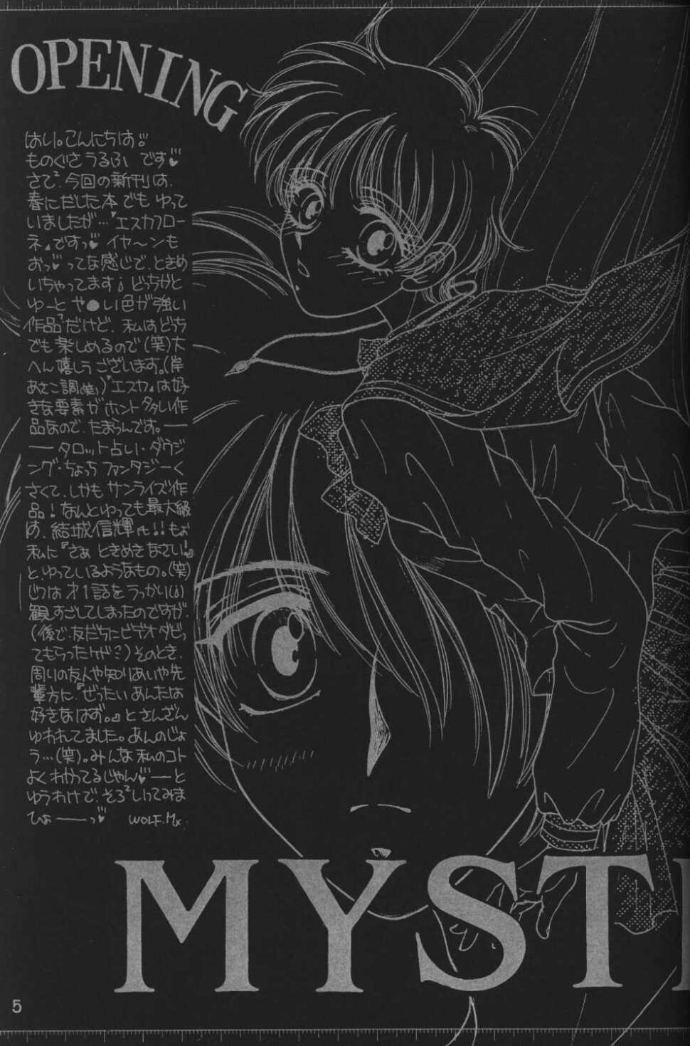 (C50) [Mizutama Shouboudan (Monogusa Wolf)] MYSTIC EYES (Escaflowne) page 4 full