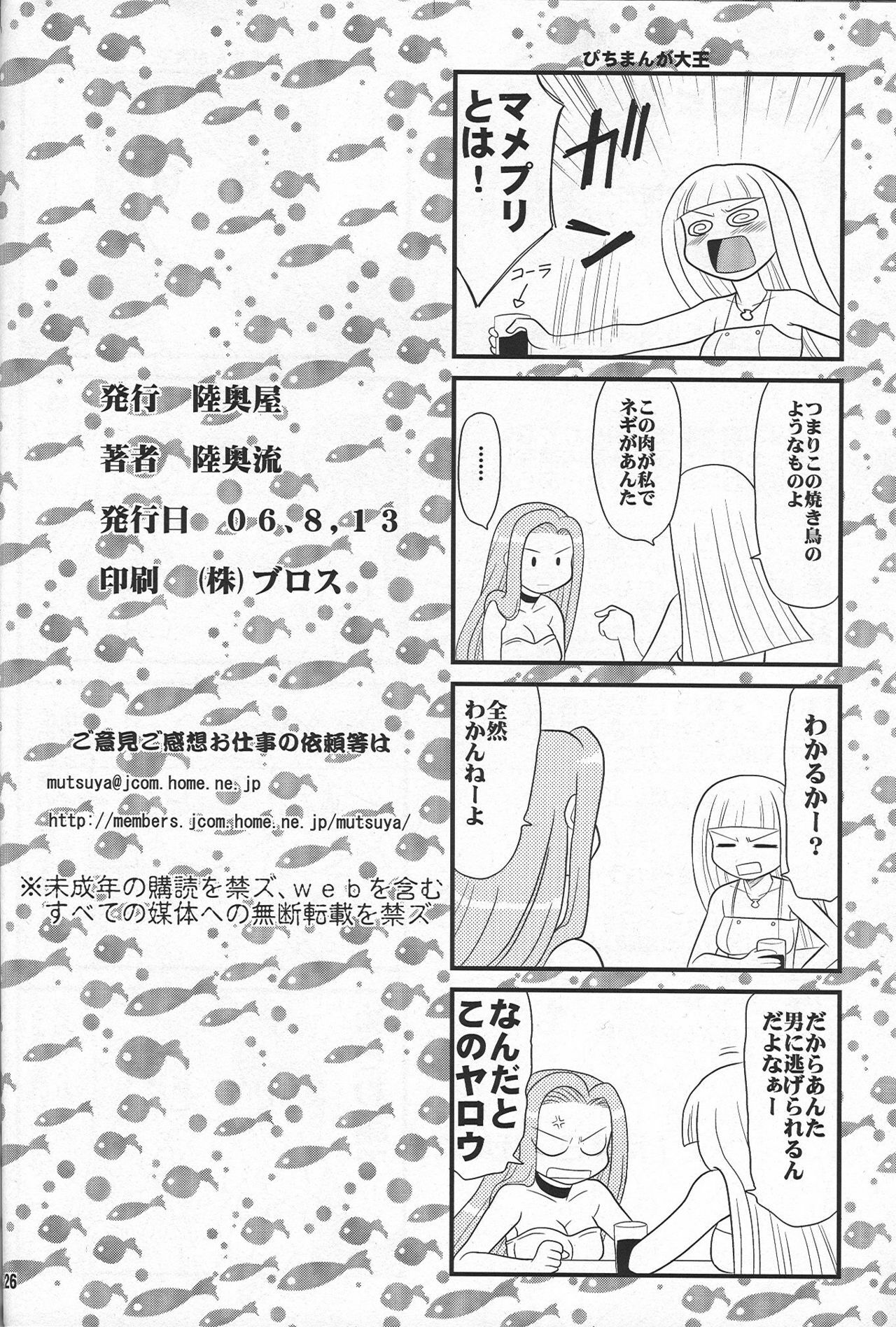 (C70) [Mutsuya (Mutsu Nagare)] Napei Mame (Mermaid Melody Pichi Pichi Pitch) page 25 full