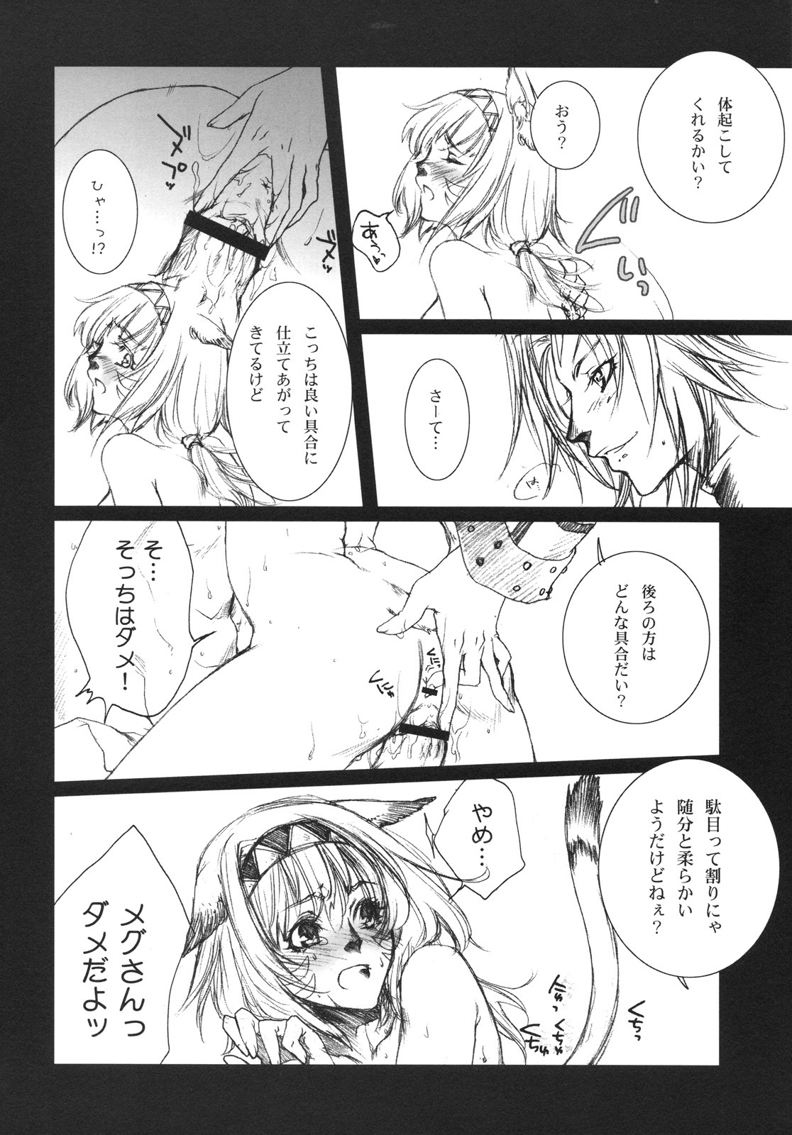 (C75) [Akai Tsubasa, 50BMG (Tachibana Chata, Shindou Nobumichi)] LOVE FOOL.09 (Final Fantasy XI) page 15 full