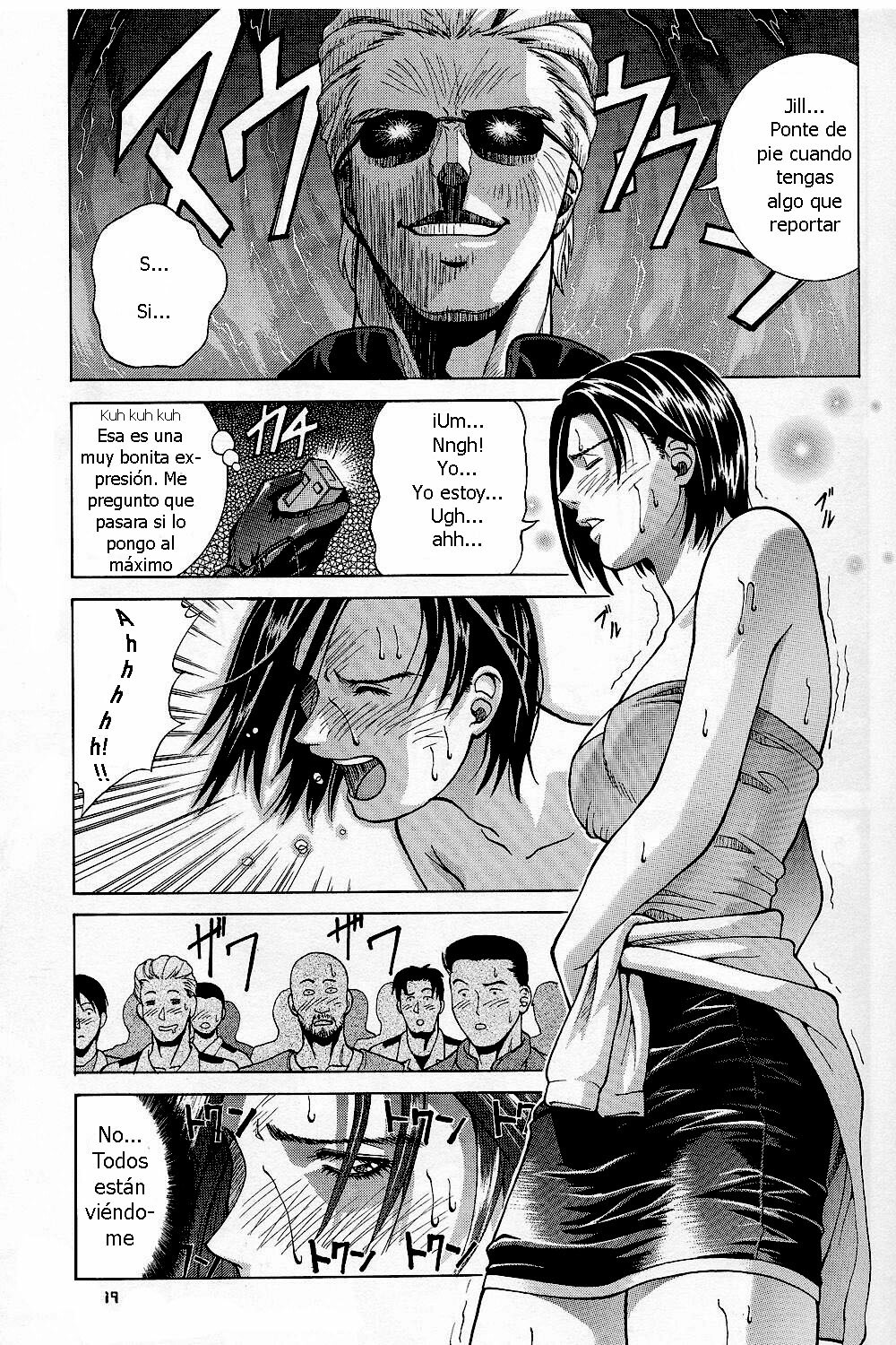 [Human High-Light Film (Jacky Knee de Ukashite Punch x2 Summer de GO!)] Jill Valentine (Resident Evil) [Spanish] [Olympos no Fansub] [Incomplete] page 17 full