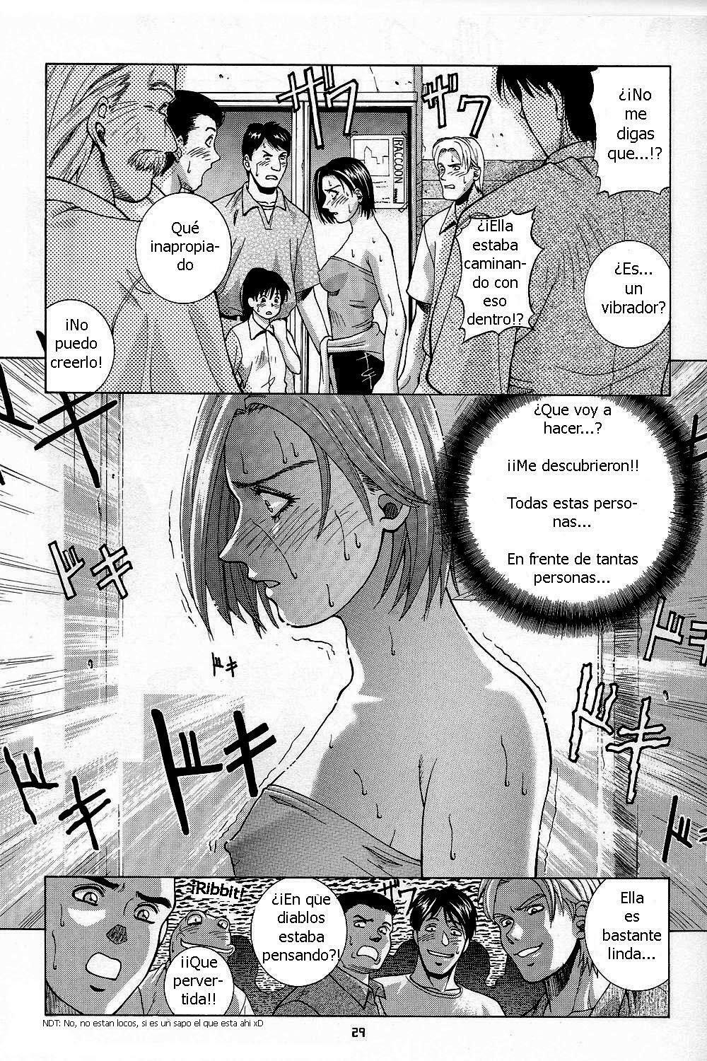 [Human High-Light Film (Jacky Knee de Ukashite Punch x2 Summer de GO!)] Jill Valentine (Resident Evil) [Spanish] [Olympos no Fansub] [Incomplete] page 26 full