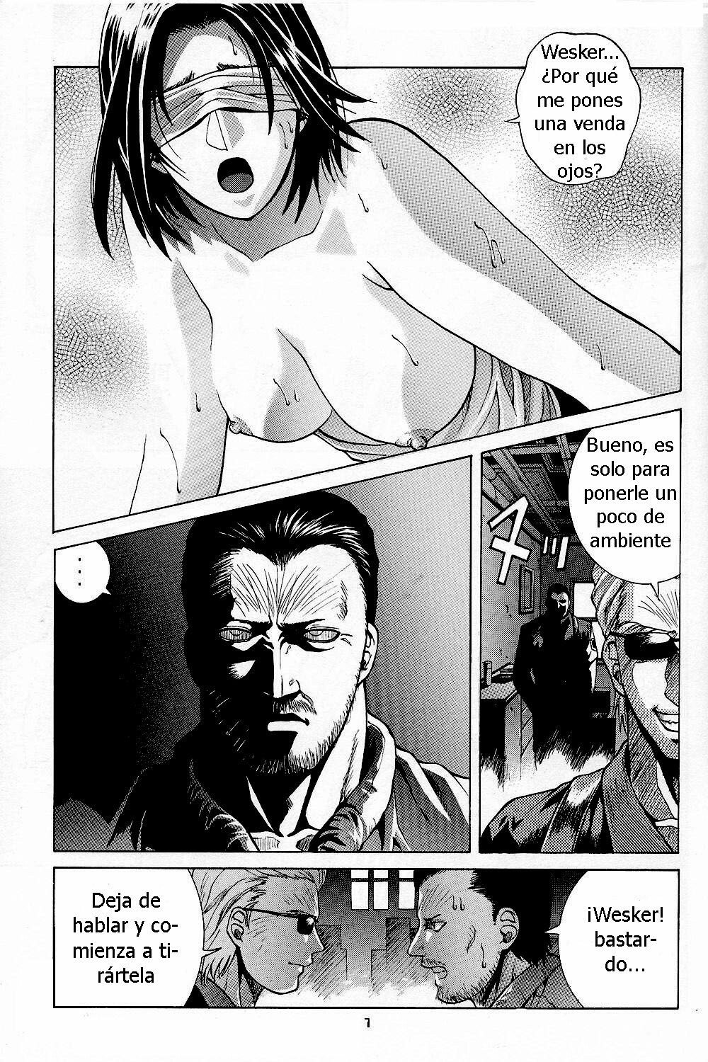 [Human High-Light Film (Jacky Knee de Ukashite Punch x2 Summer de GO!)] Jill Valentine (Resident Evil) [Spanish] [Olympos no Fansub] [Incomplete] page 6 full