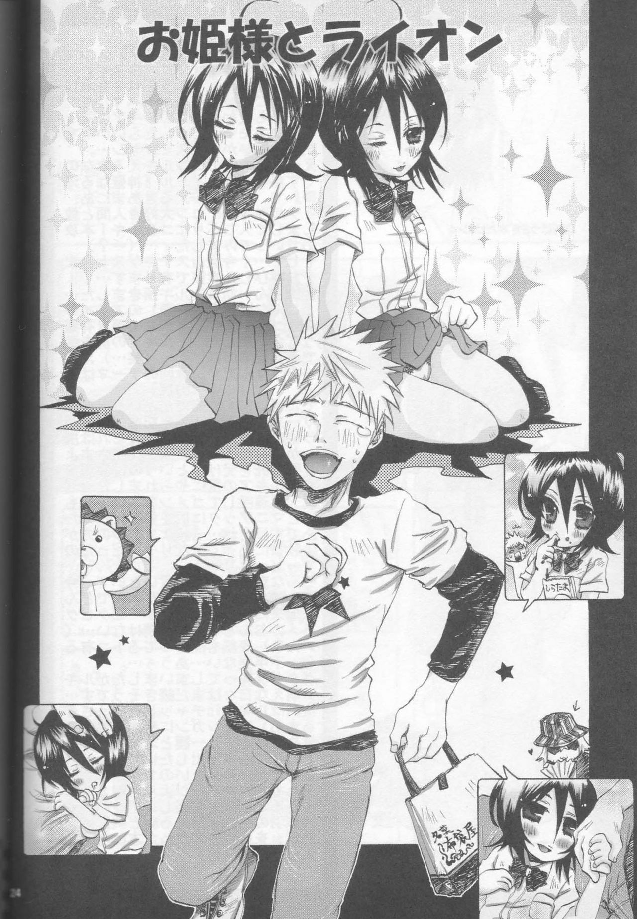 (C69) [PONCHEES (Kari) (Irohane Sui)] LionHeart (BLEACH) page 23 full