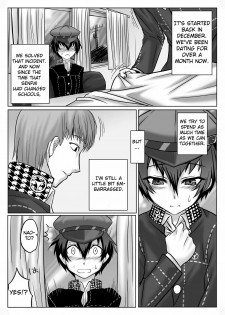 (C75) [Mahjong Yugen Co. Ltd 58 (Tabigarasu, Gotou Julieta)] Kuma ga Bishounen te nai yo ne!! (Persona 4) [English] - page 5