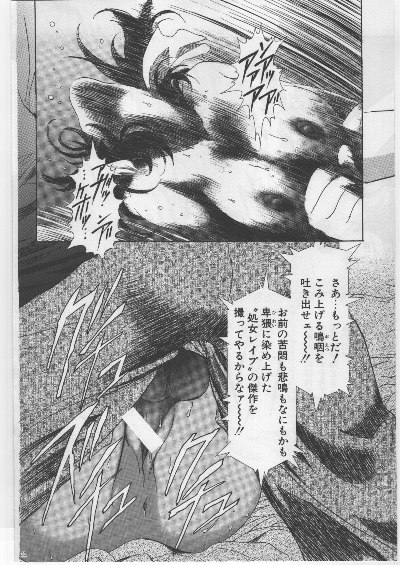 (C67) [Kawarajima Kojinshi Kai (Kawarajima Kou)] Monochrome Liners page 30 full