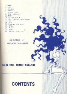 (C43) [Kame House (Yasunaga Wataru)] FEMALE TROUBLE (Dragon Ball Z) - page 4