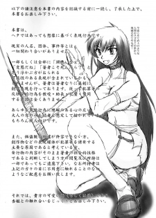 (C68) [Nozarashi (Nozarashi Satoru)] Tatakae! Kyouhime-sama!! - page 2