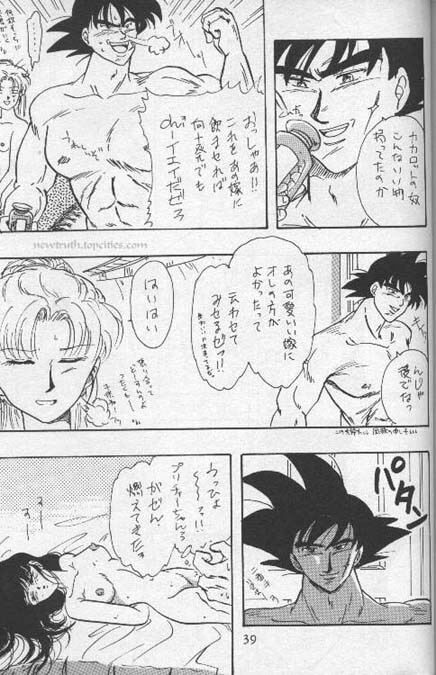 [Wild Turkey (Shinya Miki, Kurisaki Masumi)] Orgy (Dragon Ball Z) page 39 full