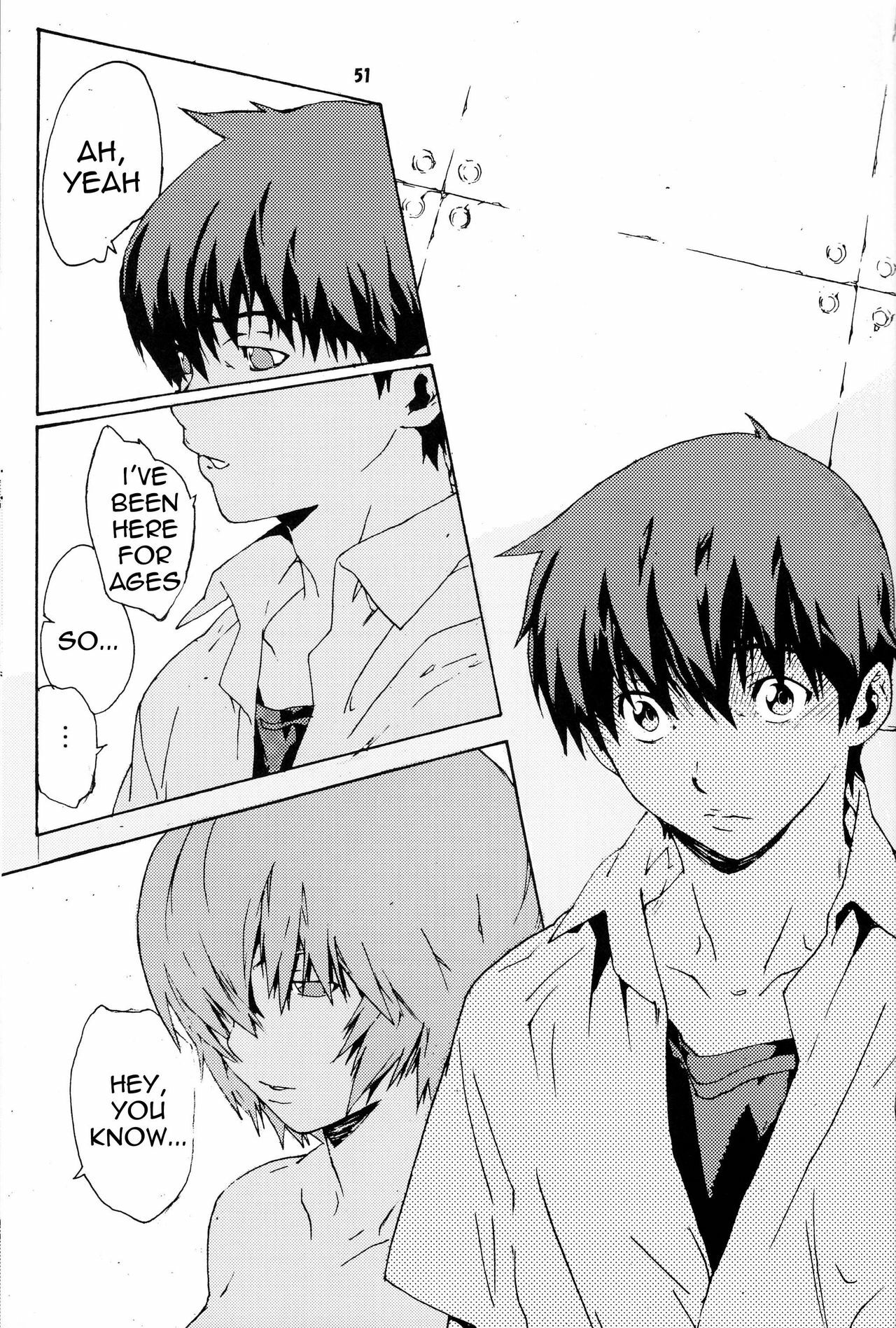 (C71) [SEVEN GODS! (Sinryuu Kaede, Nanagami You)] SYNCHROCORD 4 (Neon Genesis Evangelion) [English] =LWB= page 50 full